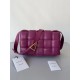 Bottega Veneta Padded Cassette Bag In Cinnabar Lambskin