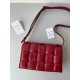 Bottega Veneta Padded Cassette Bag In Dard Red Lambskin