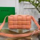 Bottega Veneta Padded Cassette Bag In Peachy Calfskin