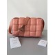 Bottega Veneta Padded Cassette Bag In Peachy Lambskin