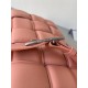 Bottega Veneta Padded Cassette Bag In Peachy Lambskin