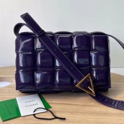 Bottega Veneta Padded Cassette Bag In Raisin Deerskin