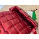 Bottega Veneta Padded Cassette Bag In Red Deerskin