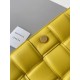 Bottega Veneta Padded Cassette Bag In Yellow Lambskin