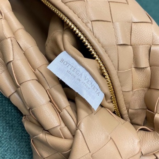 Bottega Veneta BV Jodie Mini Bag In Beige Intrecciato Lambskin