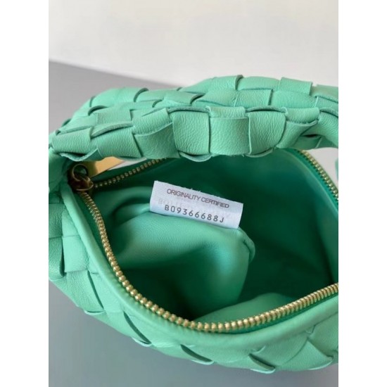 Bottega Veneta BV Jodie Mini Bag In Fountain Intrecciato Lambskin