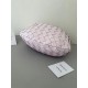 Bottega Veneta BV Jodie Mini Bag In Light Pink Intrecciato Lambskin