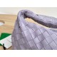 Bottega Veneta BV Jodie Mini Bag In Lilac Intrecciato Suede