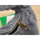 Bottega Veneta BV Jodie Mini Bag In Thunder Intrecciato Suede