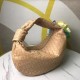 Bottega Veneta BV Jodie Small Bag In Beige Intrecciato Leather