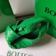 Bottega Veneta Mini BV Jodie Bag In Green Woven Leather