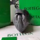 Bottega Veneta Mini BV Jodie Bag In Thunder Woven Leather