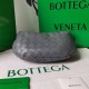 Bottega Veneta Mini BV Jodie Bag In Thunder Woven Leather