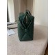 Bottega Veneta Small Loop Bag In Raintree Intrecciato Lambskin