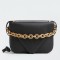 Bottega Veneta Mount Medium Envelope Bag In Black Leather