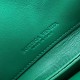 Bottega Veneta Mount Small Bag In Green Leather