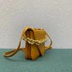 Bottega Veneta Mount Small Bag In Yellow Calfskin