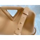 Bottega Veneta Medium Point Top Handle Bag In Beige Leather