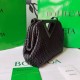 Bottega Veneta Small Point Bag In Black Quilted Leather