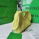 Bottega Veneta Small Point Bag In Seagrass Quilted Leather