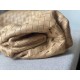 Bottega Veneta Large Pouch Clutch In Beige Intrecciato Lambskin