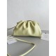 Bottega Veneta Mini Pouch Bag In Zest Washed Calfskin