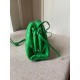 Bottega Veneta Mini Pouch In Green Intrecciato Lambskin