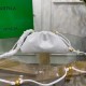 Bottega Veneta Mini Pouch In White Patent Leather