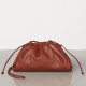 Bottega Veneta Pouch Mini Bag In Rust Calfskin