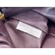 Bottega Veneta The Chain Pouch Bag In Grape Calfskin