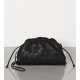 Bottega Veneta The Pouch 20 Clutch In Black Intrecciato Lambskin