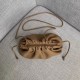 Bottega Veneta The Pouch 20 Clutch In Brown Calfskin