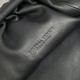 Bottega Veneta The Pouch Clutch In Black Calfskin