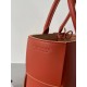 Bottega Veneta Arco Small Tote In Maple Intrecciato Lambskin