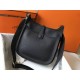 Hermes Evelyne III 29 Bag In Black Clemence Leather