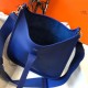 Hermes Evelyne III 29 Bag In Blue Electric Clemence Leather