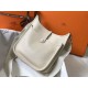 Hermes Evelyne III 29 Bag In Craie Clemence Leather