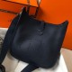 Hermes Evelyne III 29 Bag In Dark Blue Clemence Leather