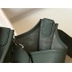 Hermes Evelyne III 29 Bag In Vert Amande Clemence Leather