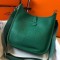 Hermes Evelyne III 29 Bag In Vert Vertigo Clemence Leather