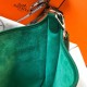 Hermes Evelyne III 29 Bag In Vert Vertigo Clemence Leather