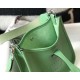 Hermes Evelyne III TPM Bag In Vert Criquet Clemence Leather