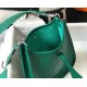 Hermes Evelyne III TPM Bag In Vert Vertigo Clemence Leather