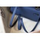 Hermes Kelly Mini II Bag In Blue Agate Epsom Leather