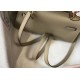 Hermes Kelly Mini II Bag In Gris Tourterelle Epsom Leather