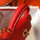 Hermes Kelly Mini II Bag In Rouge Casaque Epsom Leather