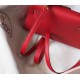 Hermes Kelly Mini II Bag In Rouge Vif Epsom Leather