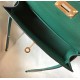 Hermes Kelly Mini II Bag In Vert Vertigo Epsom Leather