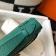 Hermes Kelly Pochette Bag In Vert Veronese Epsom Leather