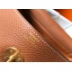 Hermes Lindy 26cm Bag In Gold Clemence Leather